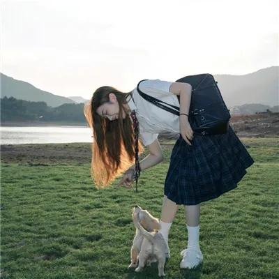 冬天的女子